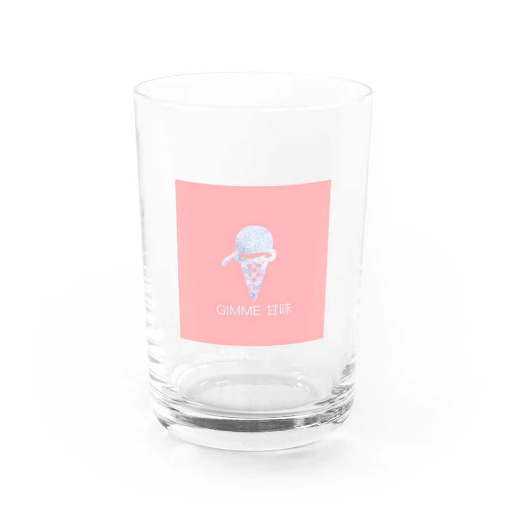 sorry,のGIMME甘味 Water Glass :front