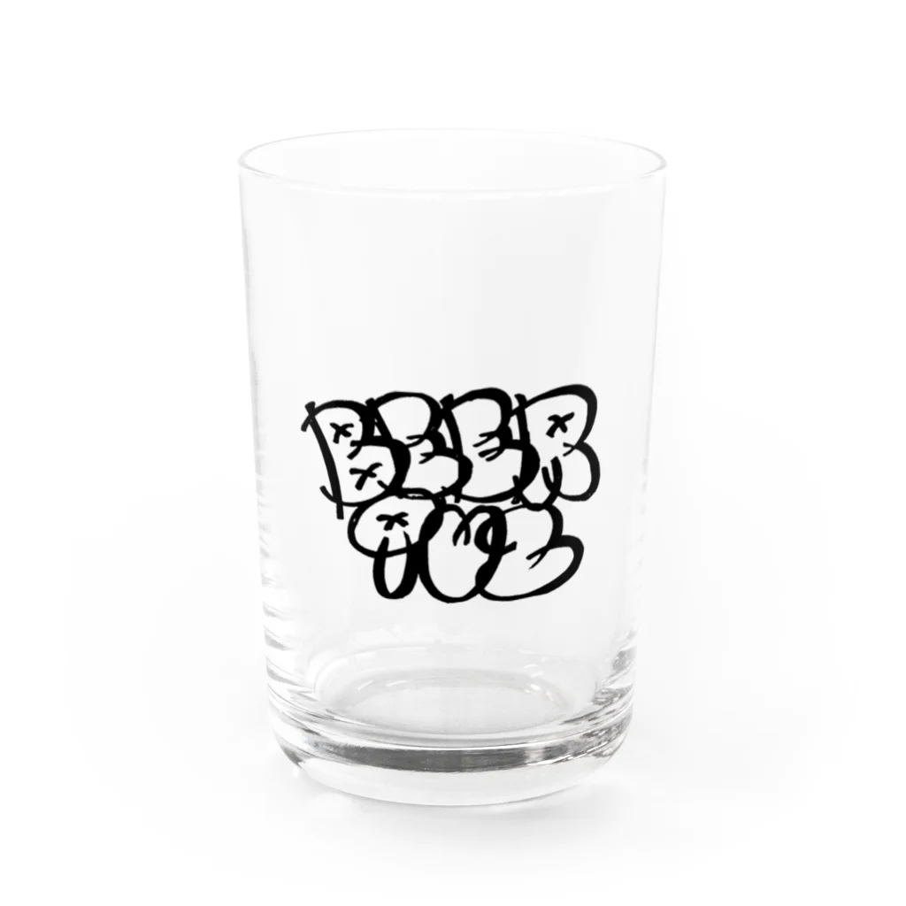 BEERquzのどうぐやのBEERquz tgging Water Glass :front