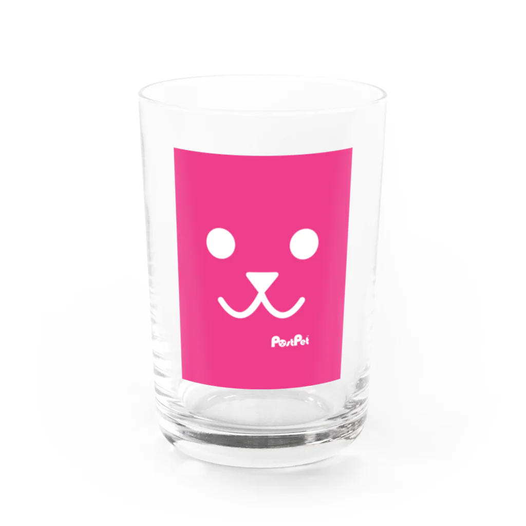 PostPet Official Shopのモモどーん Water Glass :front