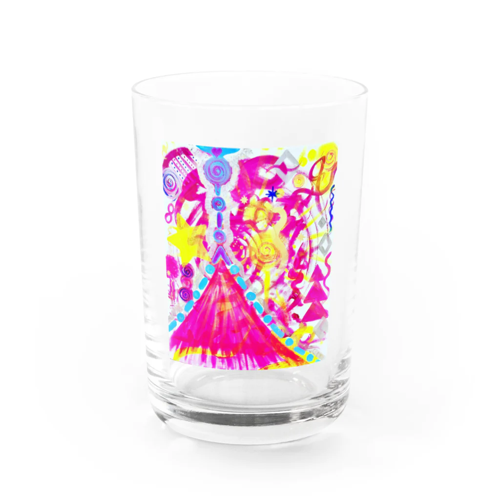 あっぴーぽやっくのHAPPYショップ２号店のLOVE FUJI  Water Glass :front