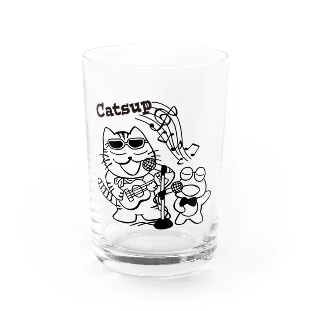 yama-onのCatsup Water Glass :front