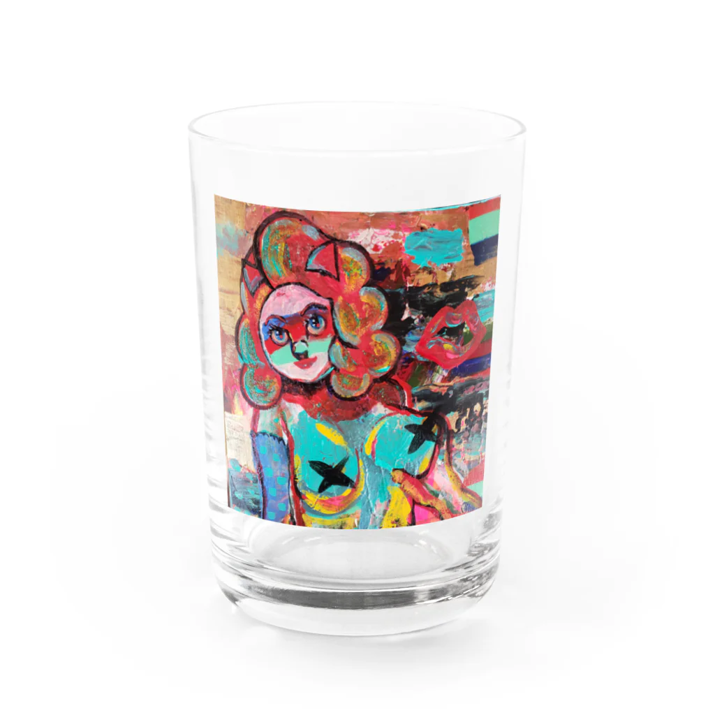 airi-satoの18禁バージョンドラァグクイーンキャット Water Glass :front