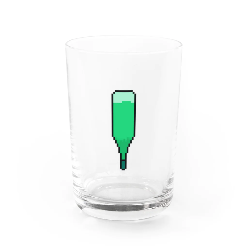 yuNN3の肥料アンプル　ドット絵 Water Glass :front