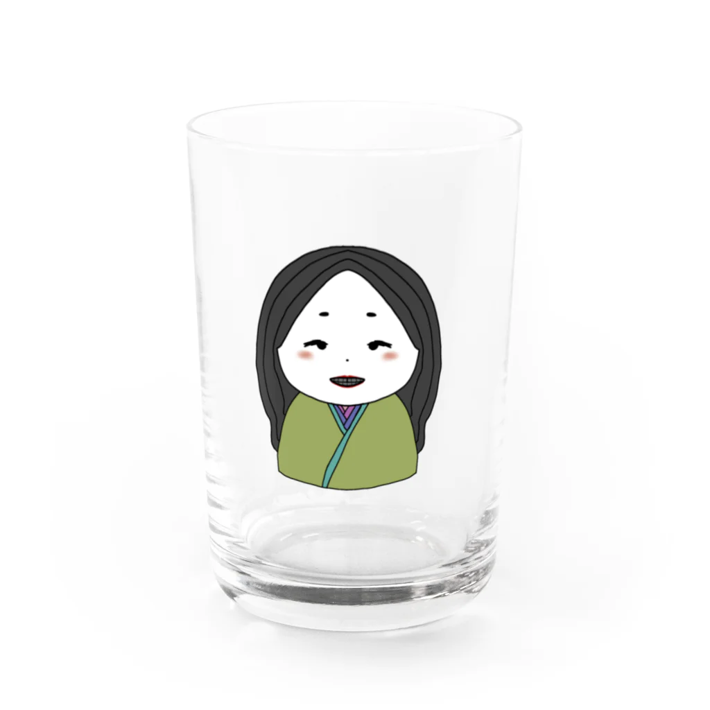 めすこ店の姫君 Water Glass :front