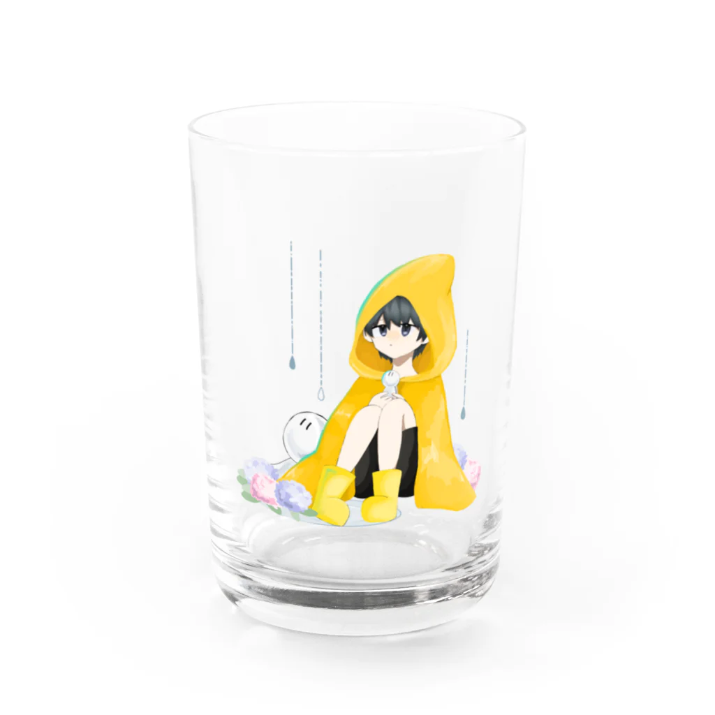 今日のゆかちゃのかっぱくん Water Glass :front