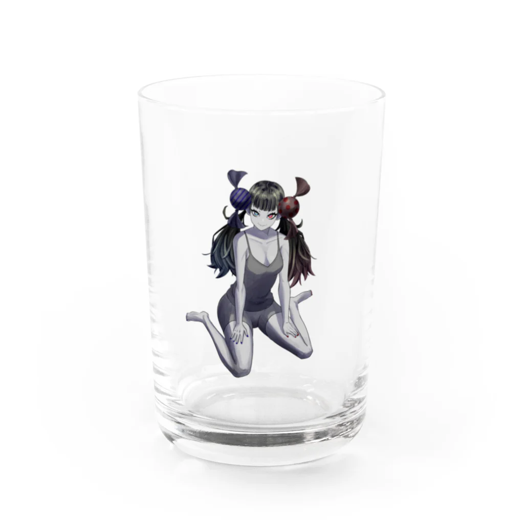 NEXT TIMEのオッドキャンディガール@yatomaru Water Glass :front