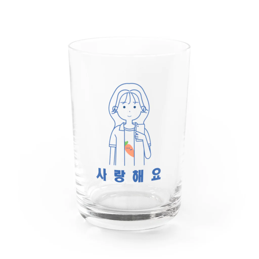 るり太の韓国女子の日常 Water Glass :front