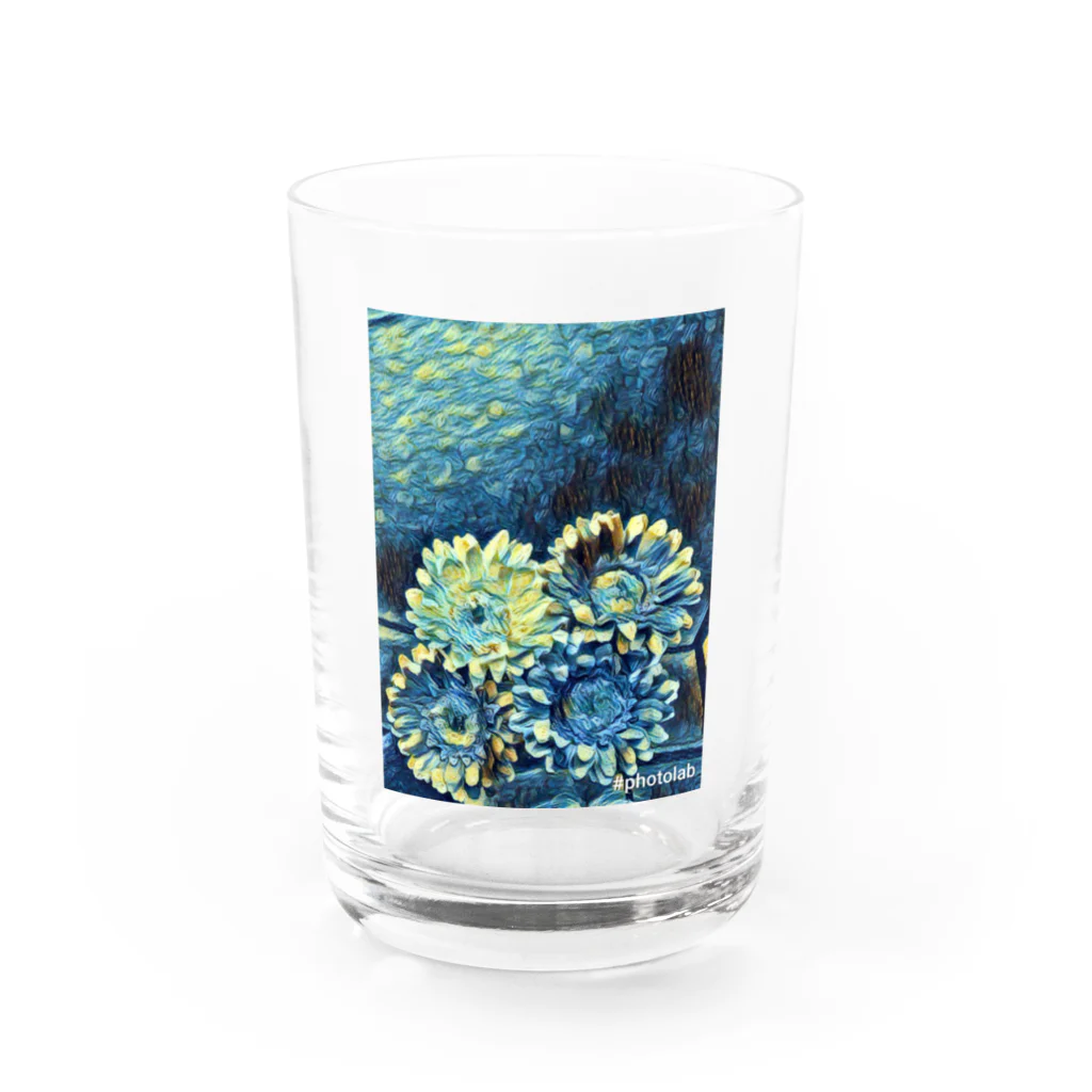 LUIS buleのグラフィック8 Water Glass :front