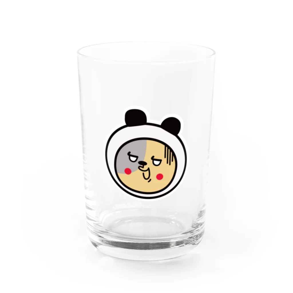 いぬパンダコミックスのいぬぱんだくん Water Glass :front