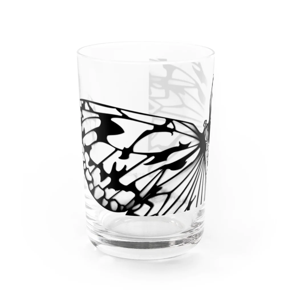 913WORKS WEB SHOP SUZURIの大胡麻斑のクリアカップ Water Glass :front