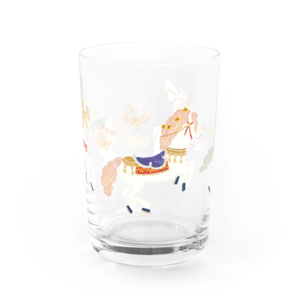 Tomoko HayashiのMerry Go Roud Water Glass :front