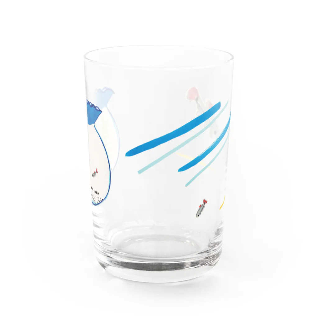 kie Laboratory のOSAKANA-CHAN Water Glass :front