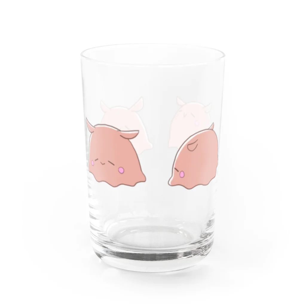 紅葉ぬこのめんめんめんだこ Water Glass :front