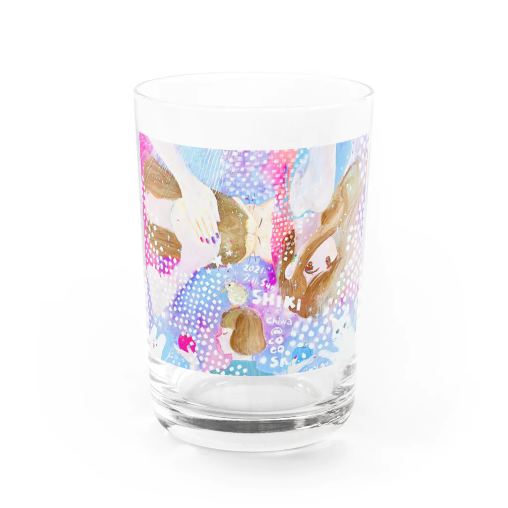 ちわのShiki×chiwafuwa. Water Glass :front