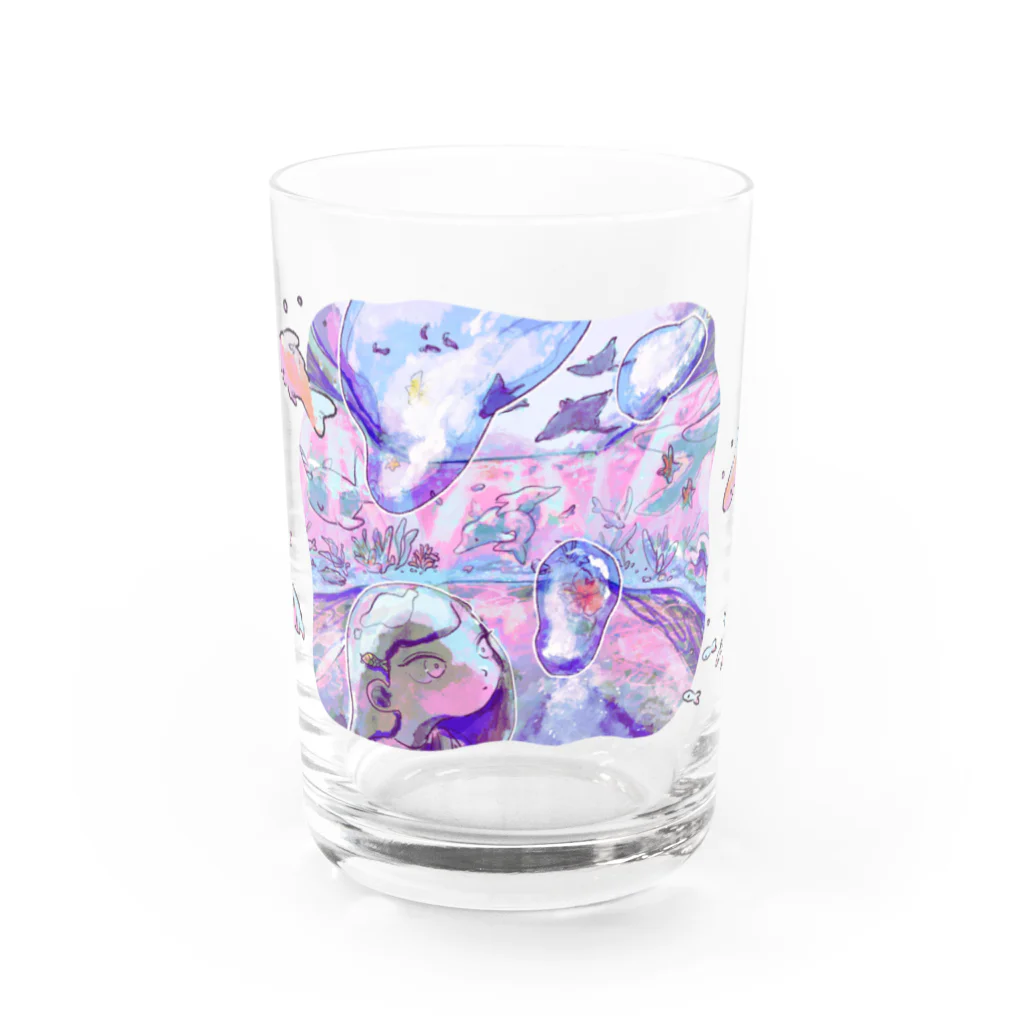 照らすの『幻水族館』 Water Glass :front