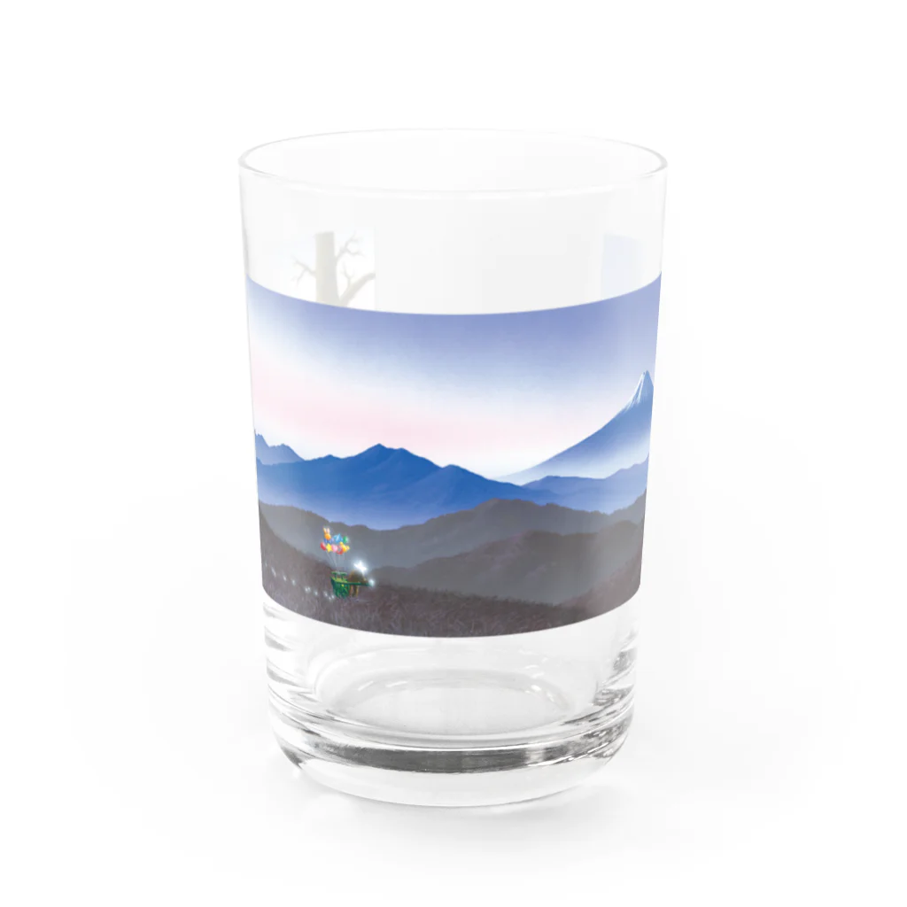 スターリィマンと幸せ暮らしアイテムの日本の四季の輝き〜冬〜 Water Glass :front