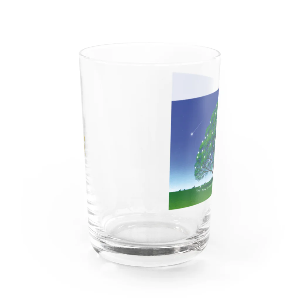 スターリィマンと幸せ暮らしアイテムの夢見る樹 Water Glass :front