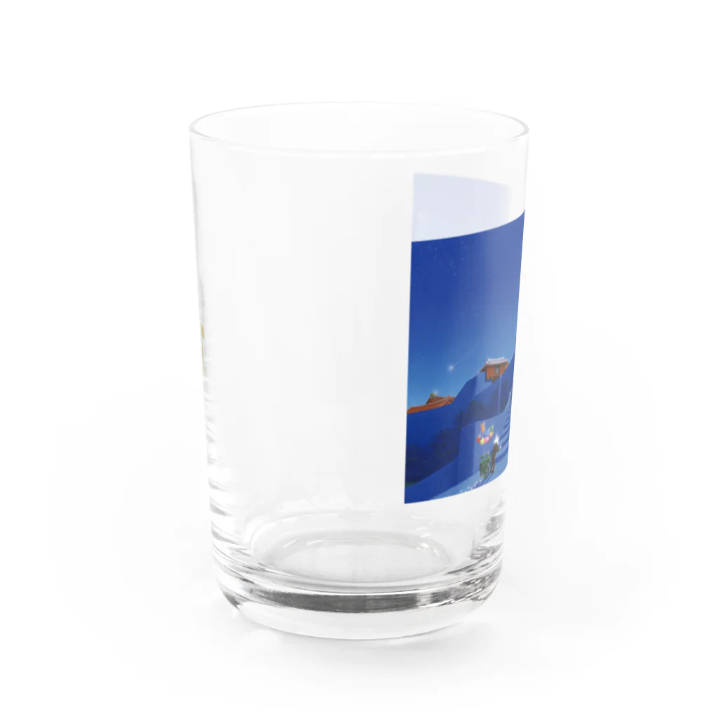 スターリィマンと幸せ暮らしアイテムの琉球の祈りの星 Water Glass :front