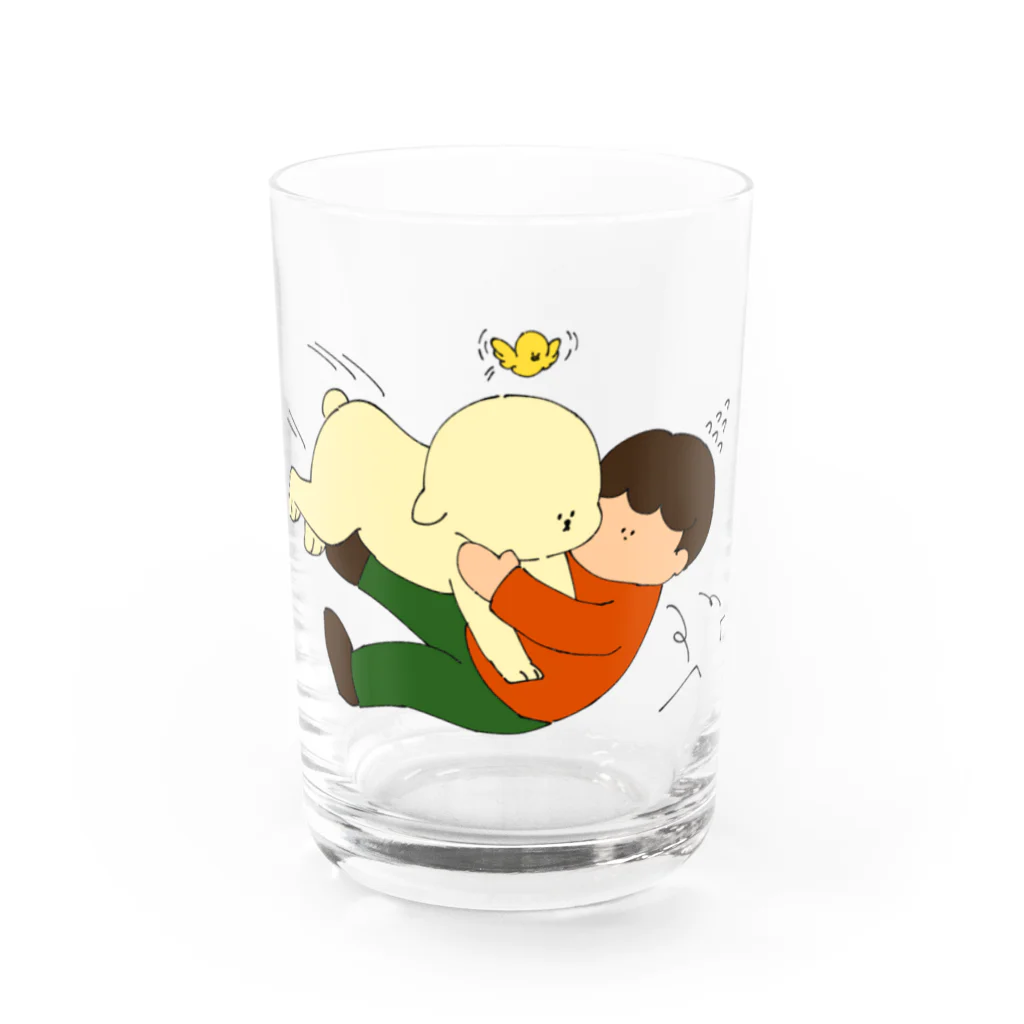 ごぼうのD.D.くんたち(ぎゅぎゅっと) Water Glass :front