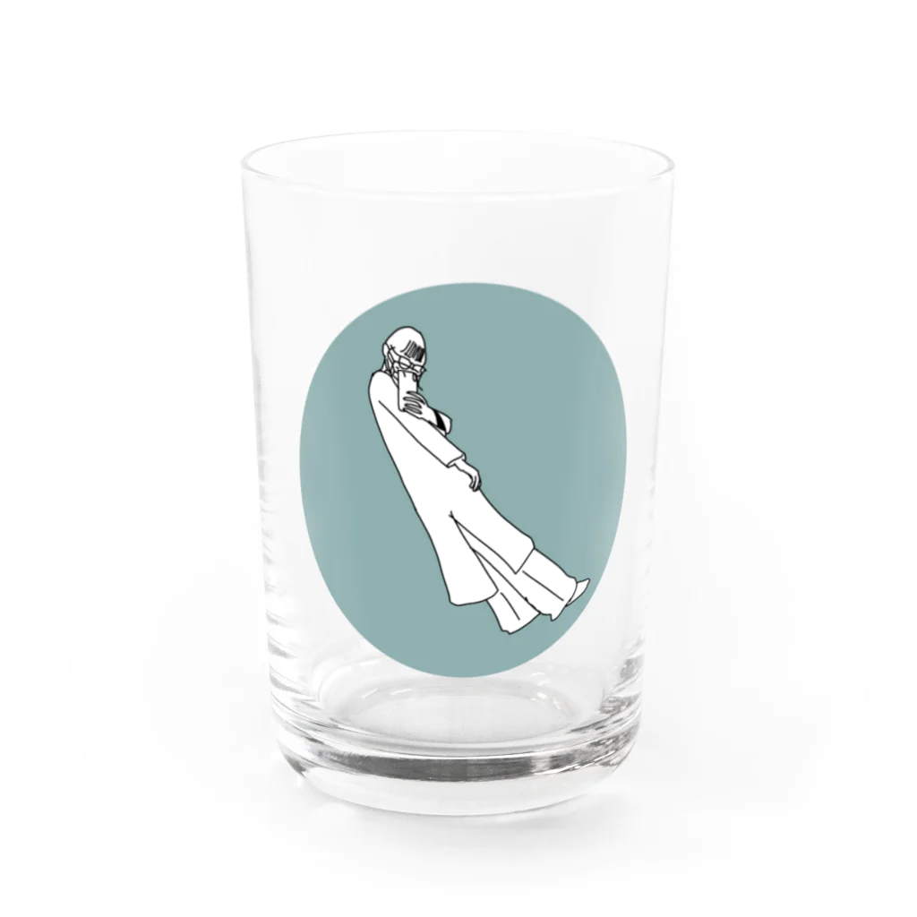 no nameのシンプル Water Glass :front