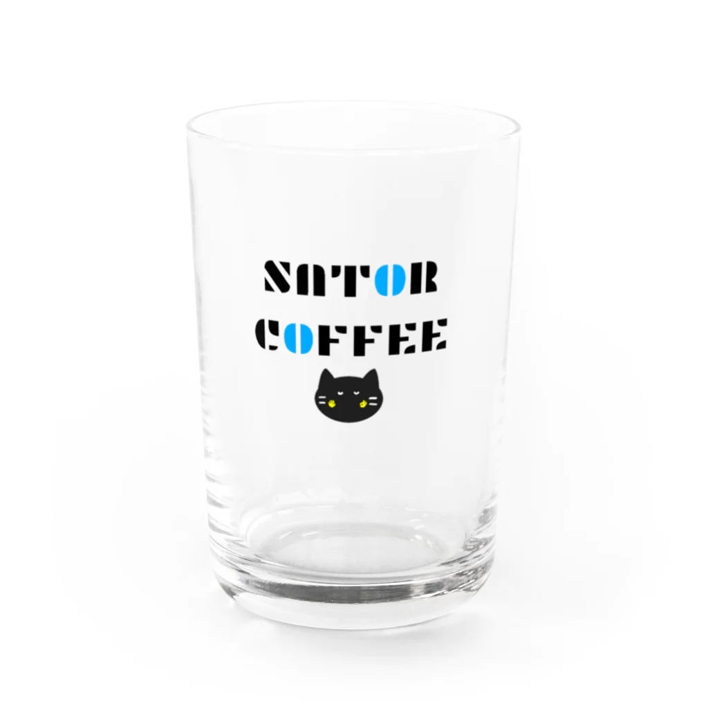 さとり(✋˘ ˘👌)のSATOR COFFEE Water Glass :front