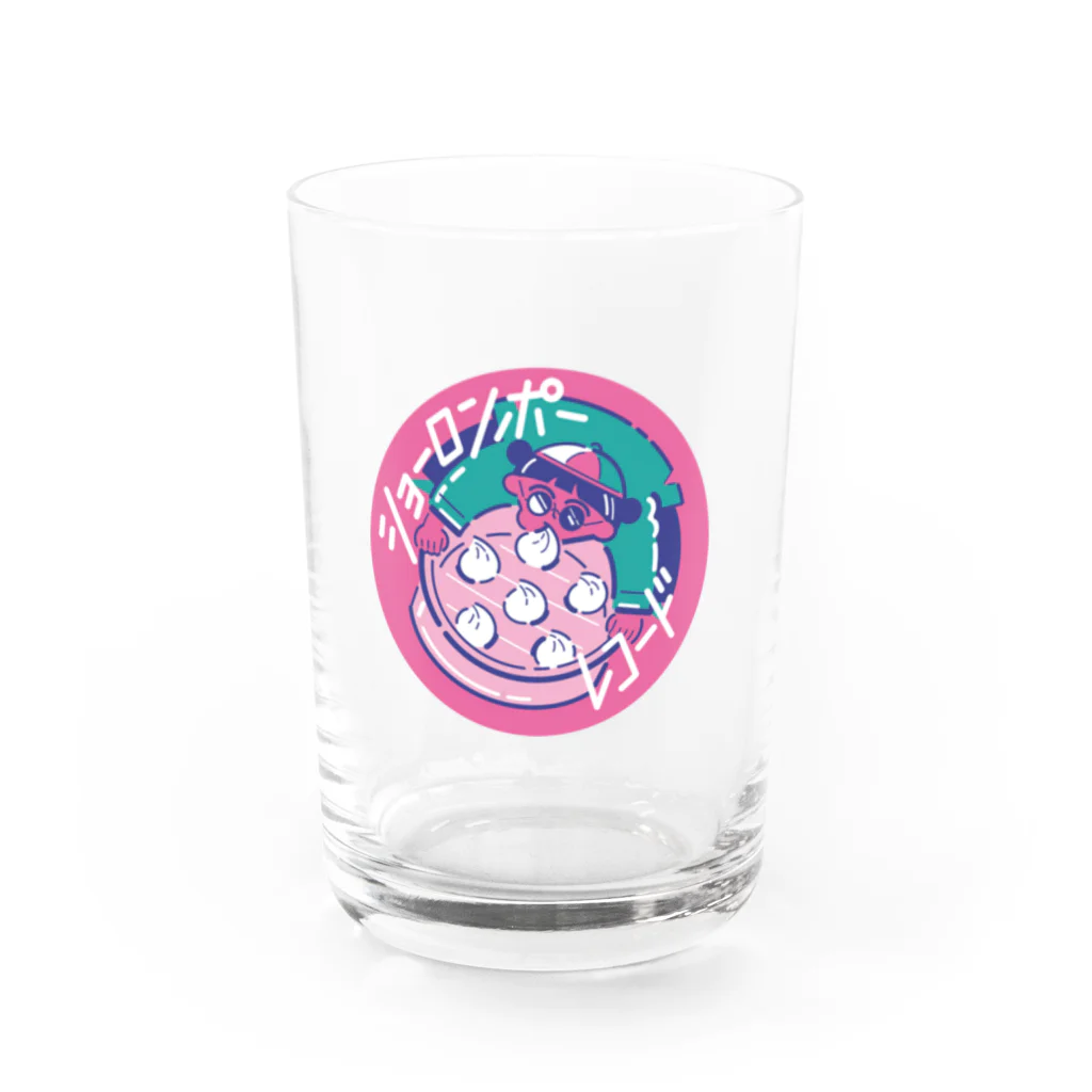 しまはらゆうきのショーロンポーレコードのヤムちゃん Water Glass :front