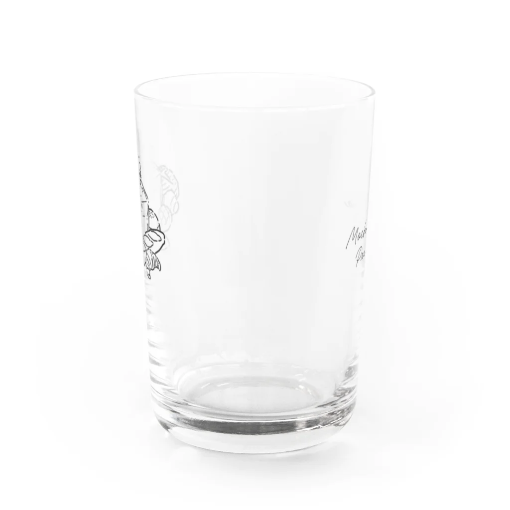 なな子のパンまみれパンくん Water Glass :front