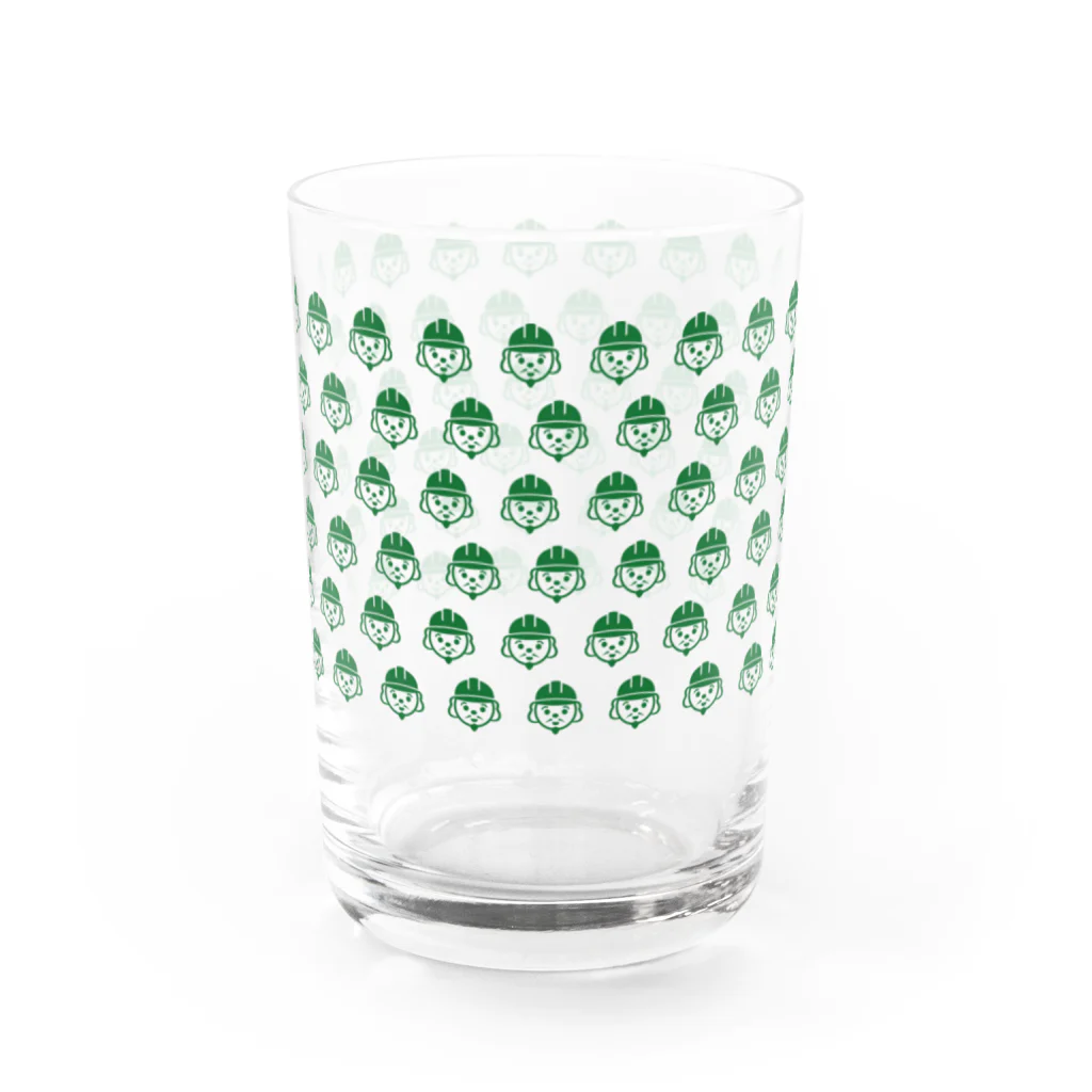 施工の神様の施工の神様公式グラスⅡ Water Glass :front