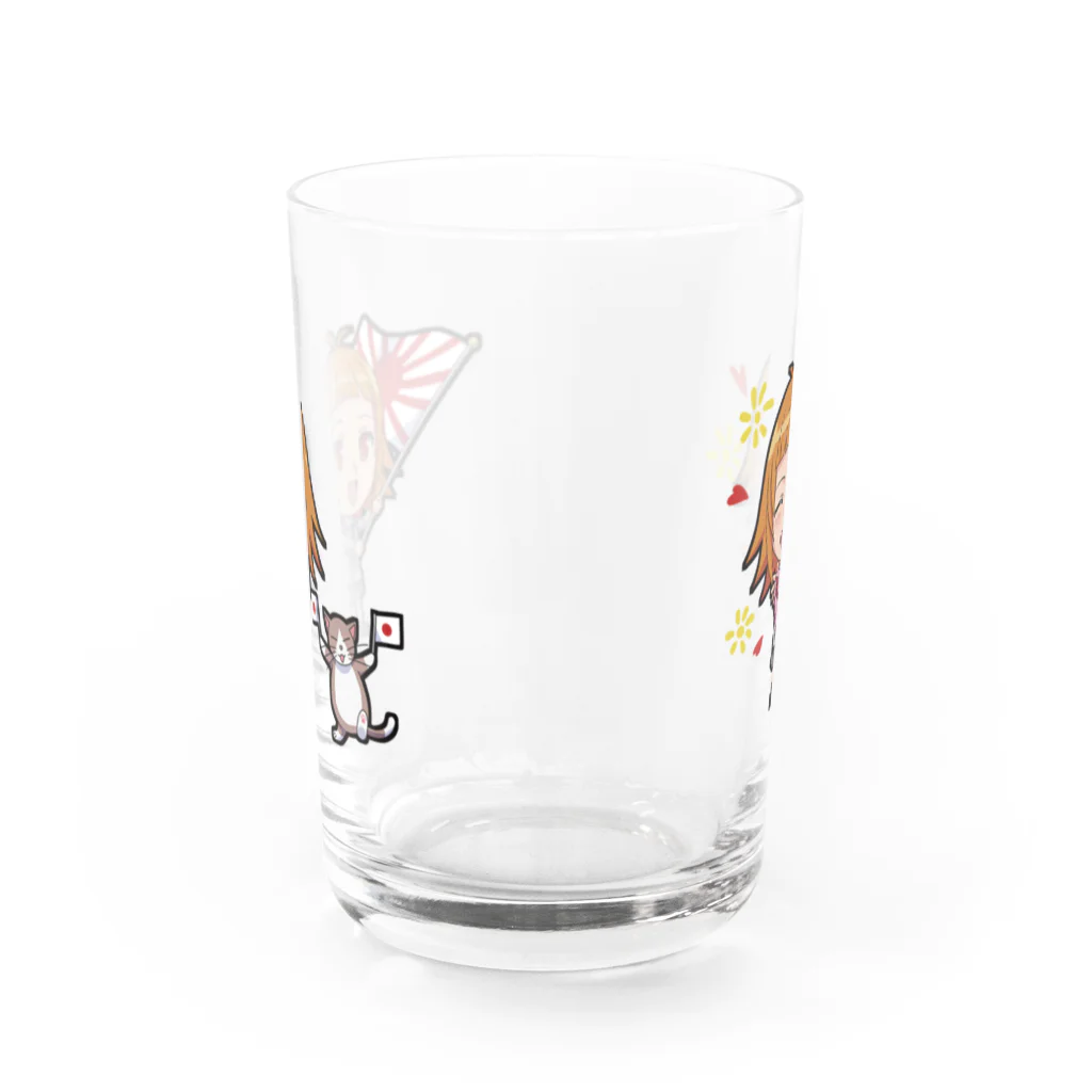 kokoro3000の心グラス Water Glass :front