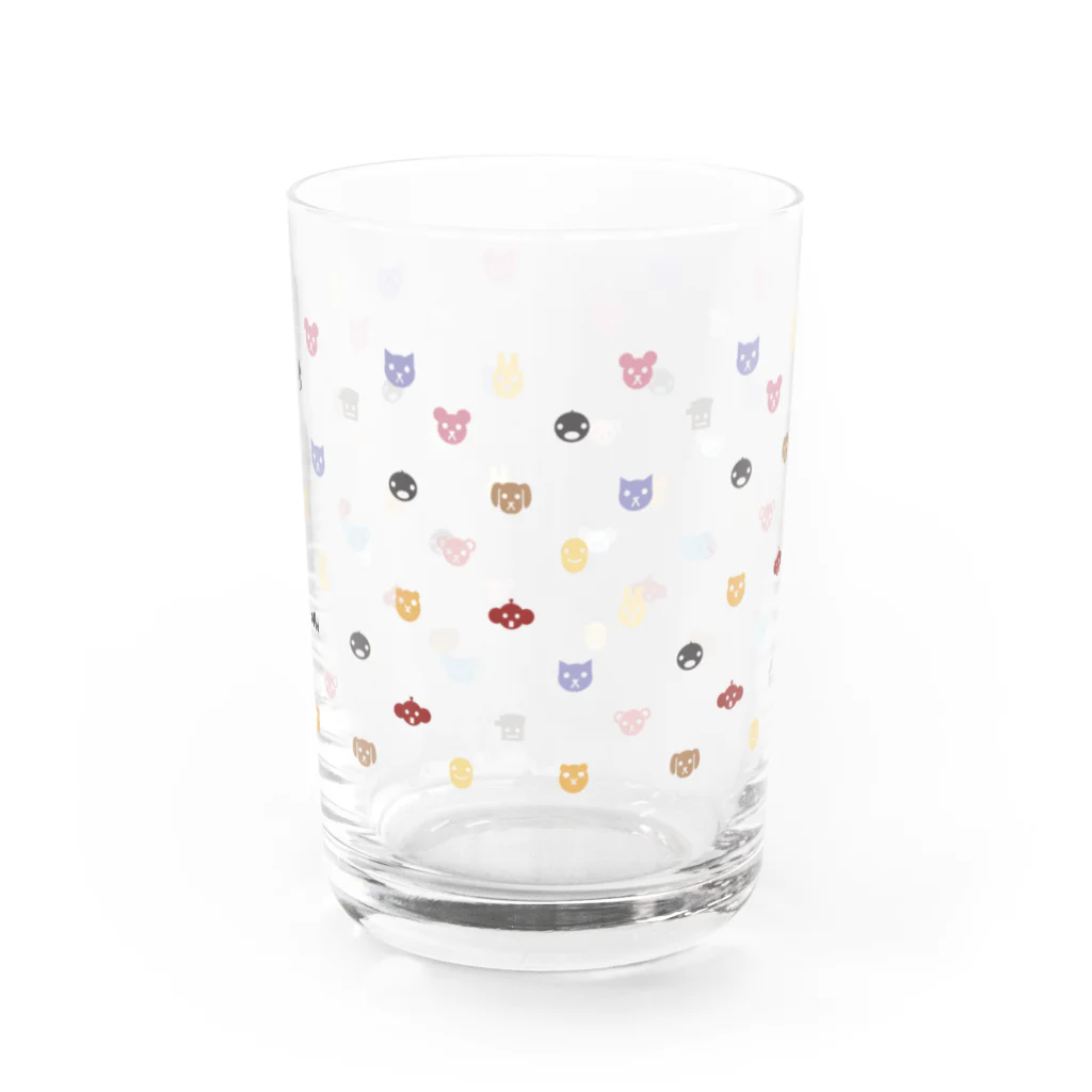 PostPet Official Shopのパステルあいこんず Water Glass :front