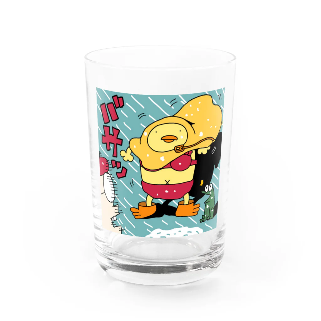 ぴょろりんちょ🐤の秘めたるぴよ Water Glass :front