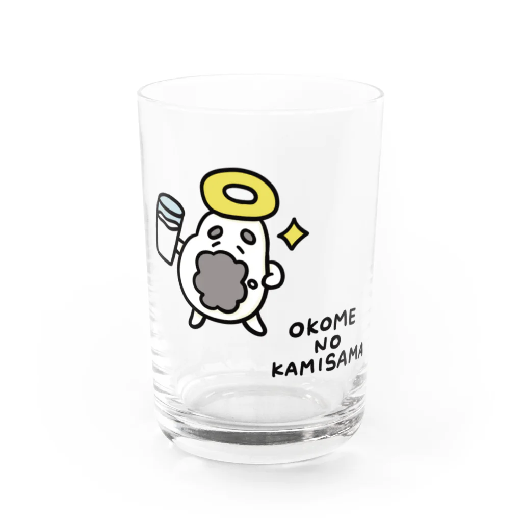 クーリエキャラクター（わ）のおこめの神さま Water Glass :front