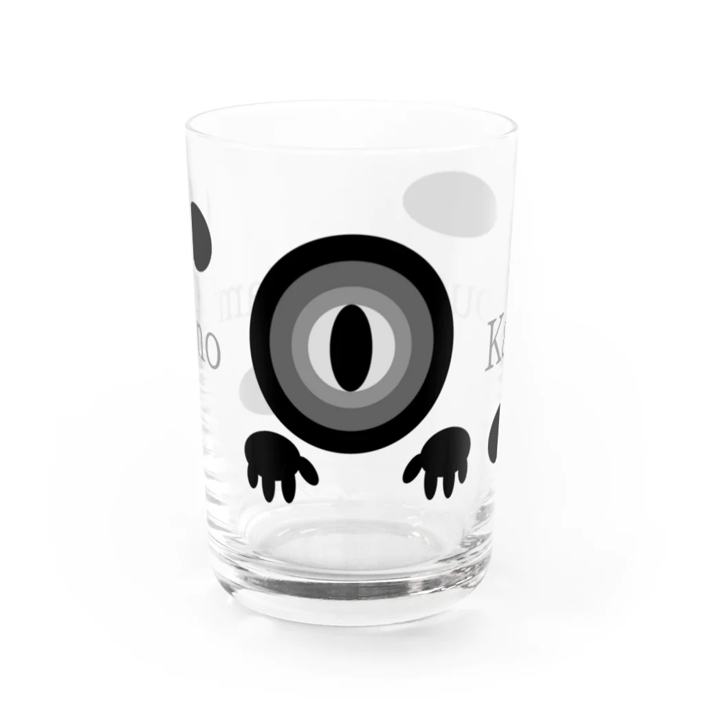 おっ!?とうふ屋さんのNO.32「Yamino Kaibutu」 Water Glass :front