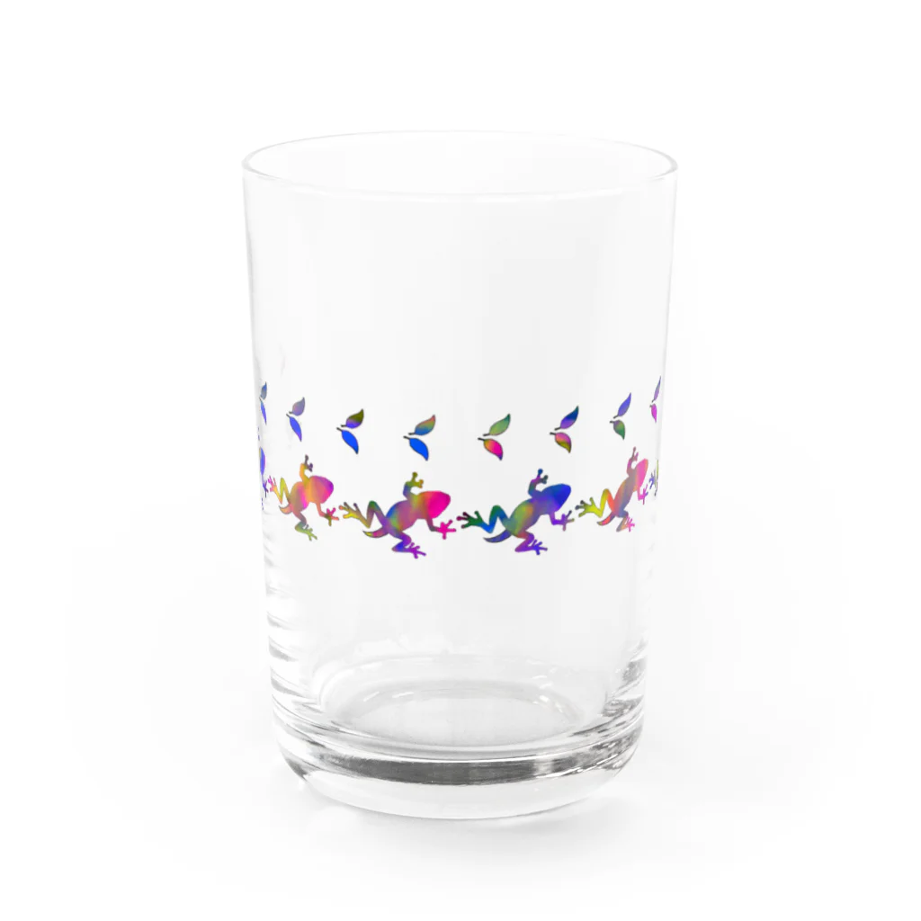 うぃ@作業療法士のヤモリ色々 Water Glass :front