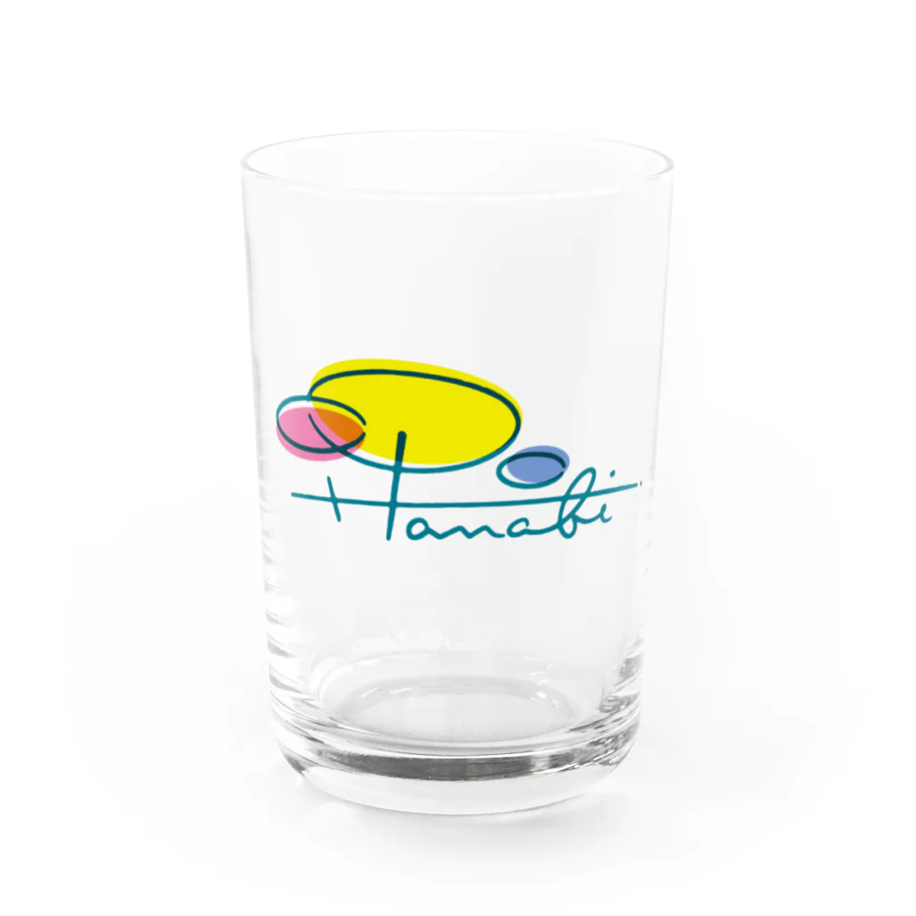 HANABI🌈のうちあげHANABI Water Glass :front