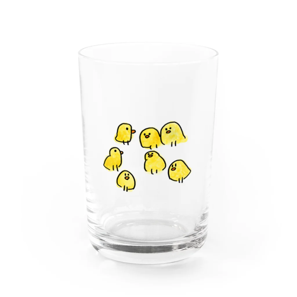 みっこのひよこ? Water Glass :front