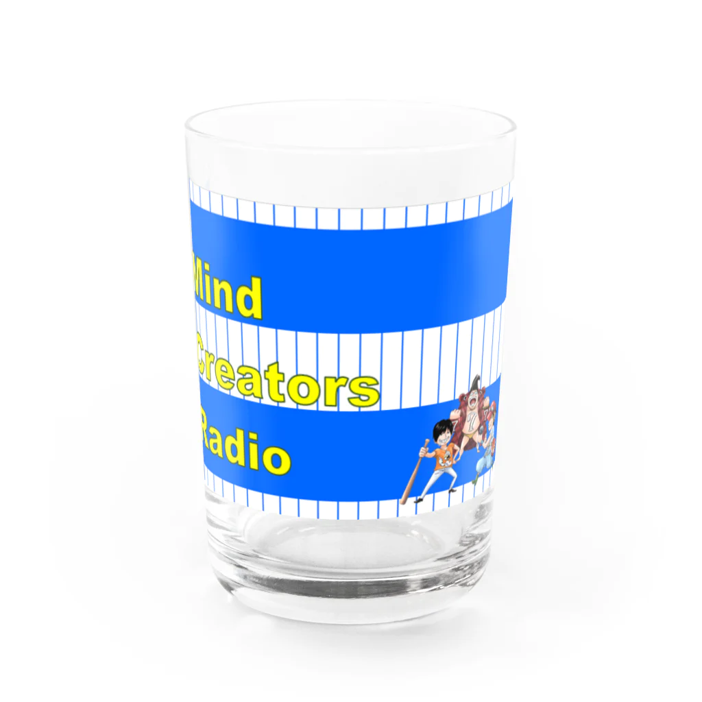 【公式】マインドクリエイターズラジオのマクラジYB Water Glass :front