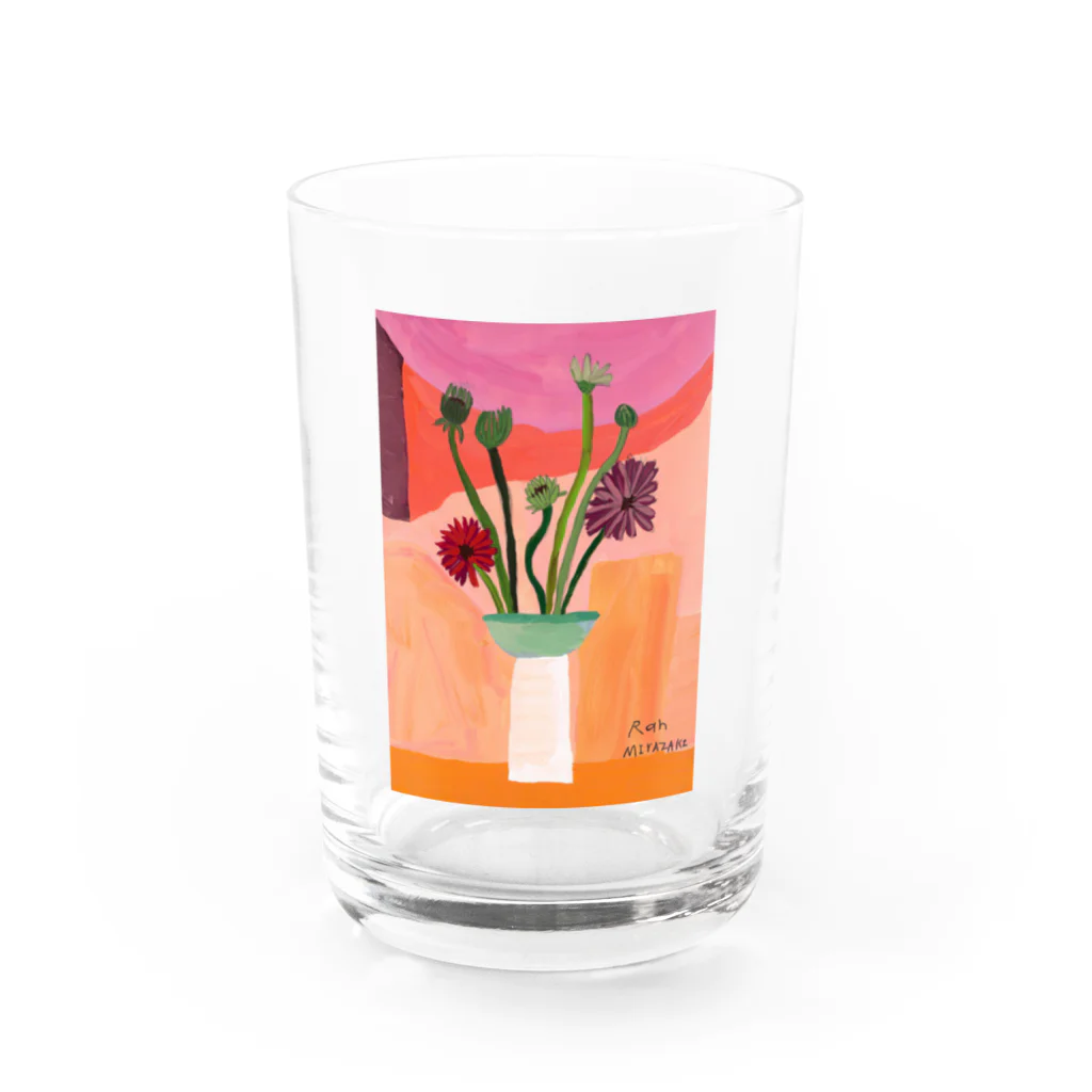 宮嵜 蘭の優しくてたのしい Water Glass :front