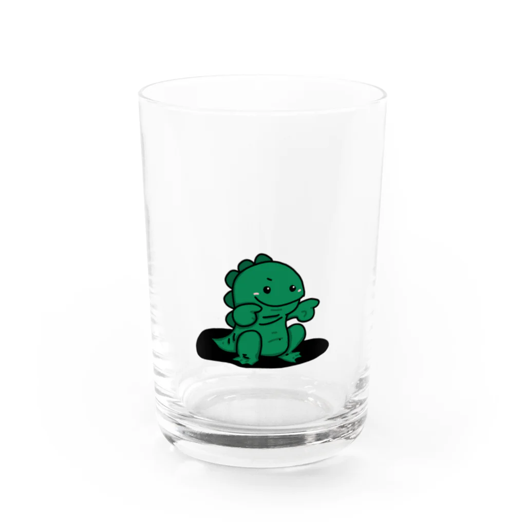 madokaponのはちゅうるい Water Glass :front