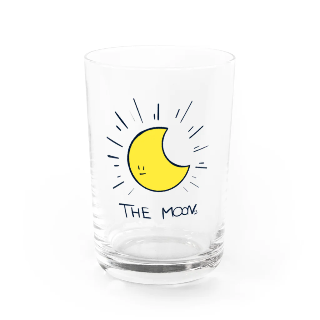 misonekoのみそねこ　THE MOON Water Glass :front