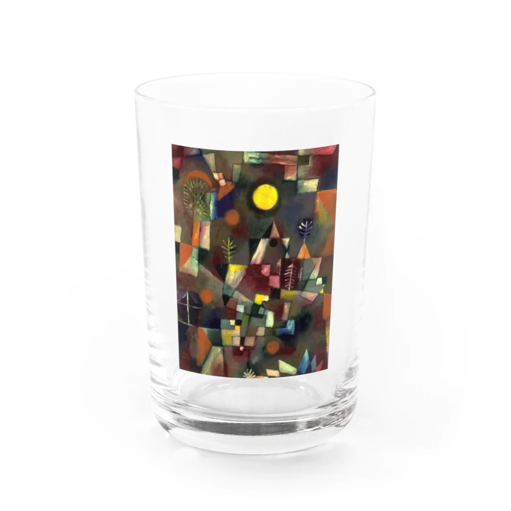 世界の絵画アートグッズのパウル・クレー 《満月》 Water Glass :front