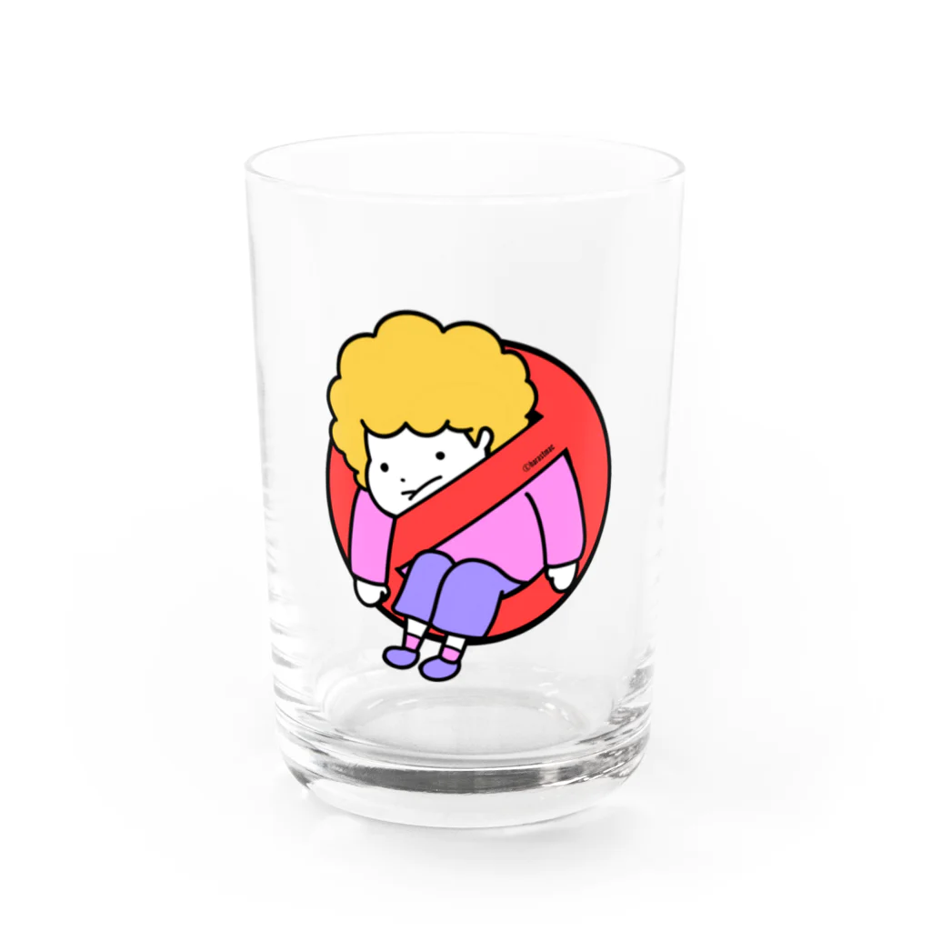 原ストマックのボーイミーツストップ Water Glass :front