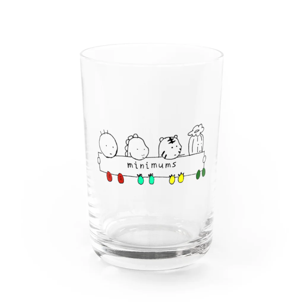 CareFreeのminimums Water Glass :front