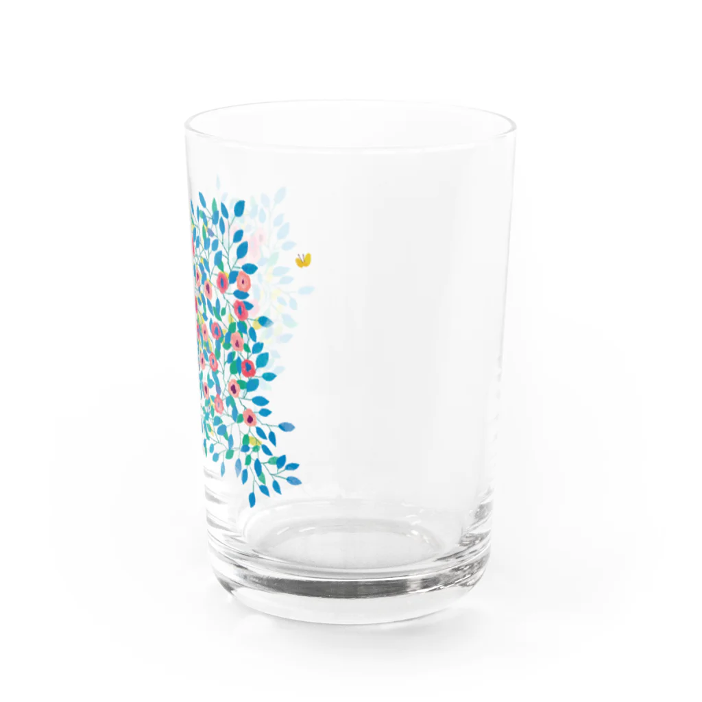 ..lineのからふるろーず Water Glass :front