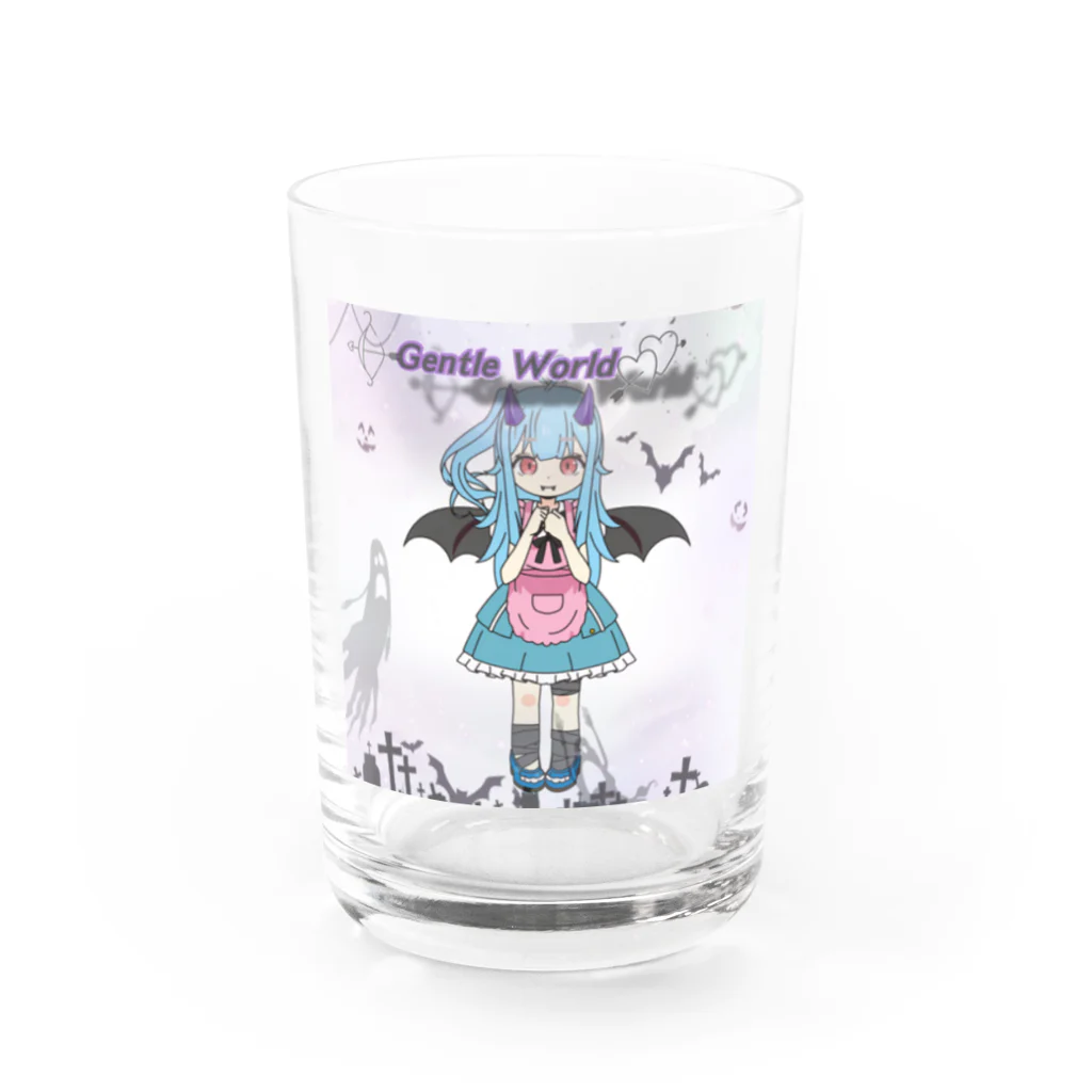 ꨄ 𝑷𝒊𝒏𝒐𝒔𝒉𝒐𝒑ᕱ⑅ᕱ ꨄのコウモリ少女🦇 Water Glass :front