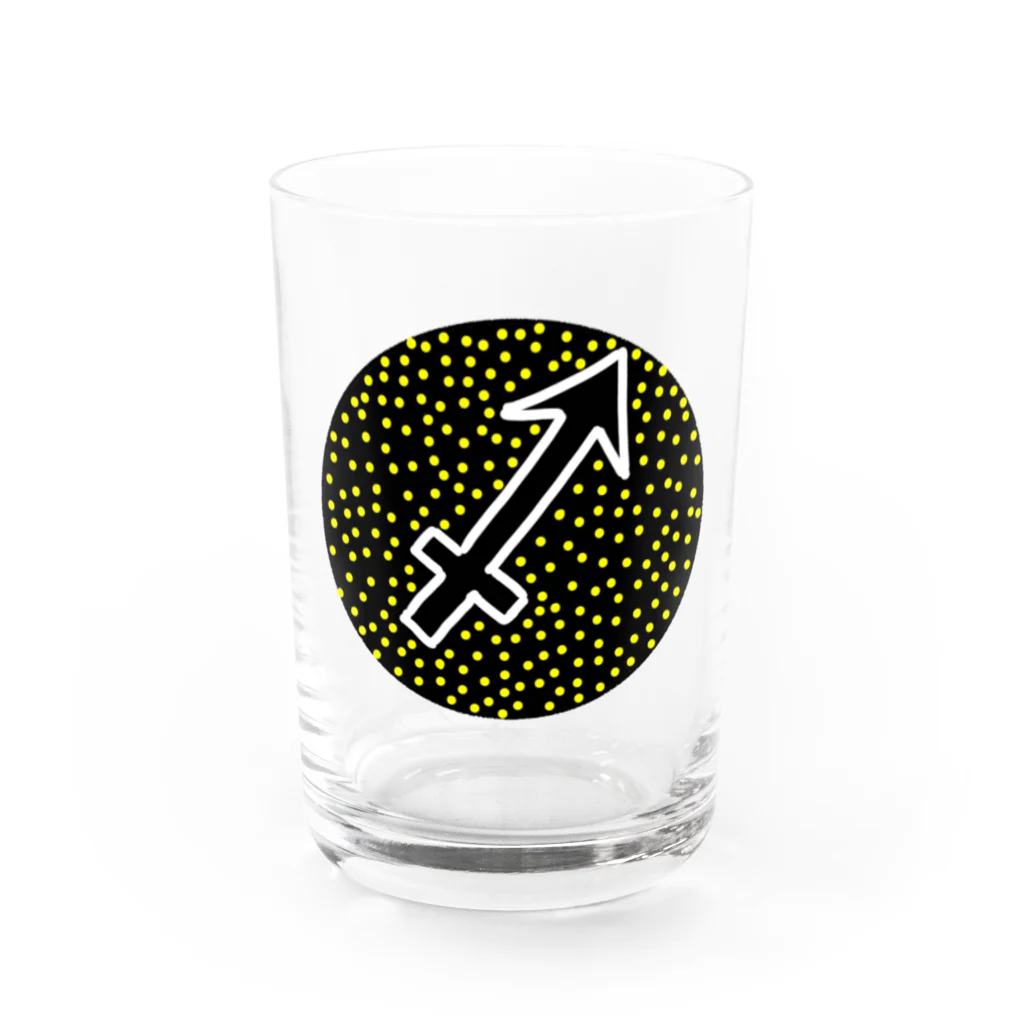 それいゆの星座シリーズ（射手座） Water Glass :front