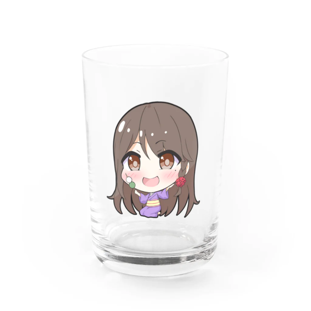 涙uRUiii(うるい)のうるちゃん バージョン① Water Glass :front