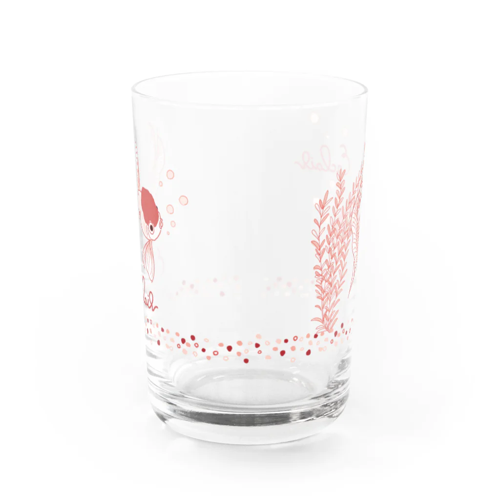 N-huluのエクレアちゃん Water Glass :front