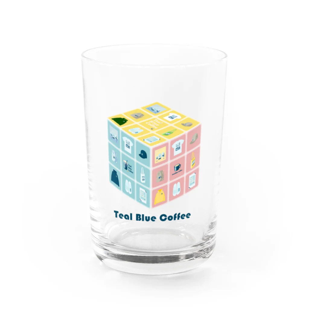 Teal Blue CoffeeのTealBlueItems _Cube COMPLETE Ver. Water Glass :front