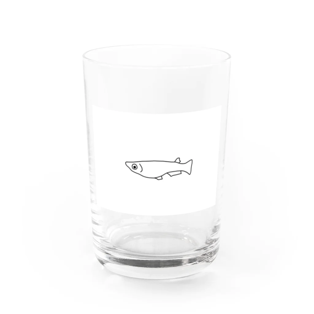 yamakawa_のめだかちゃん Water Glass :front